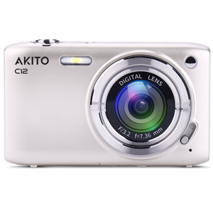 AKITO C12 compact camera front view